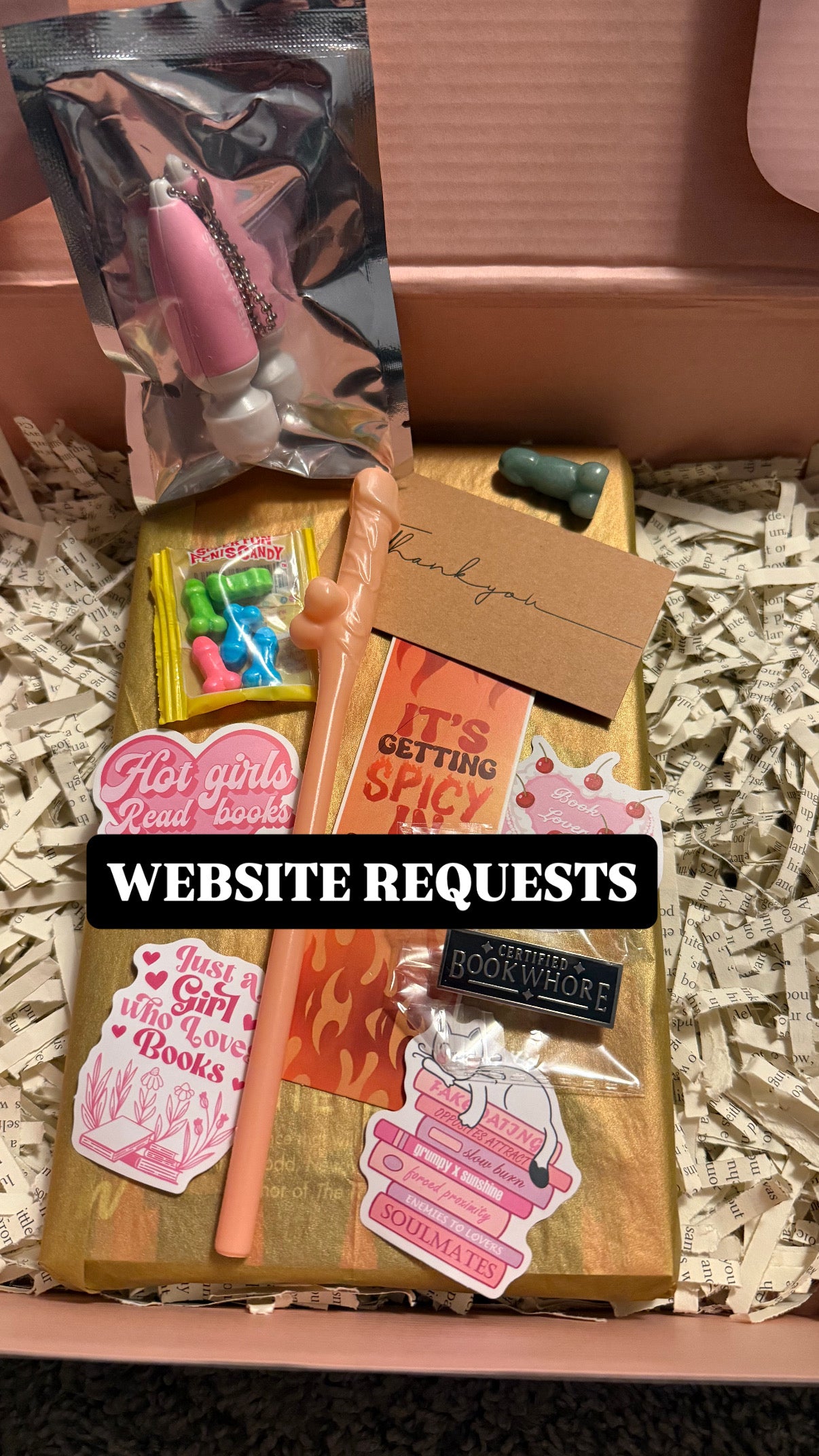 Spicy Book Bundle: Website Requests