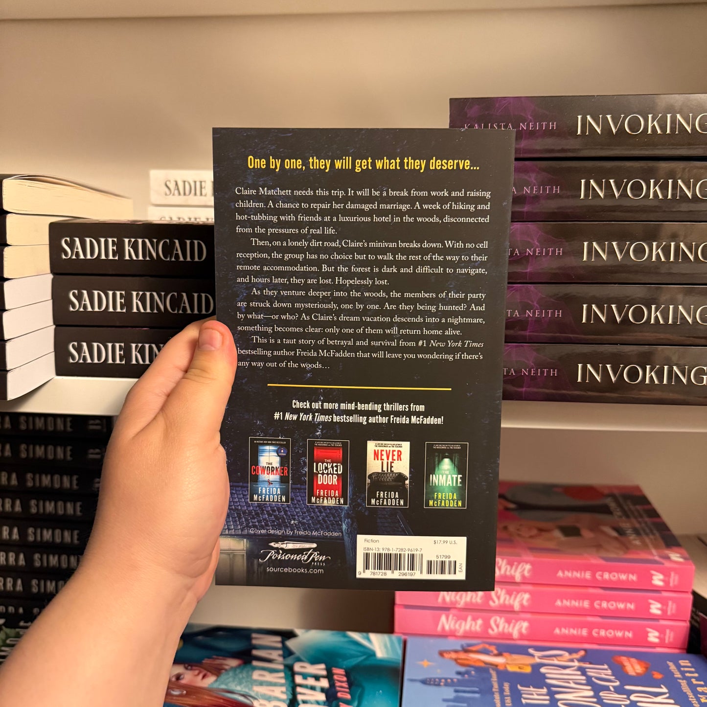 One By One by Freida McFadden