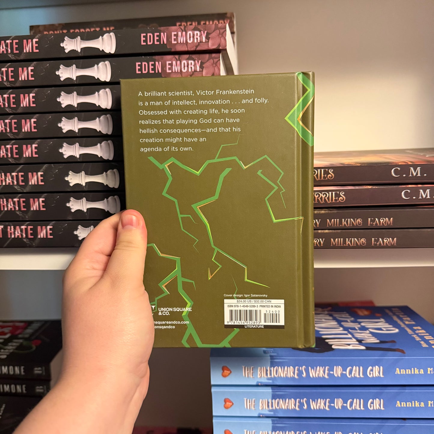 Frankenstein by Mary Shelley