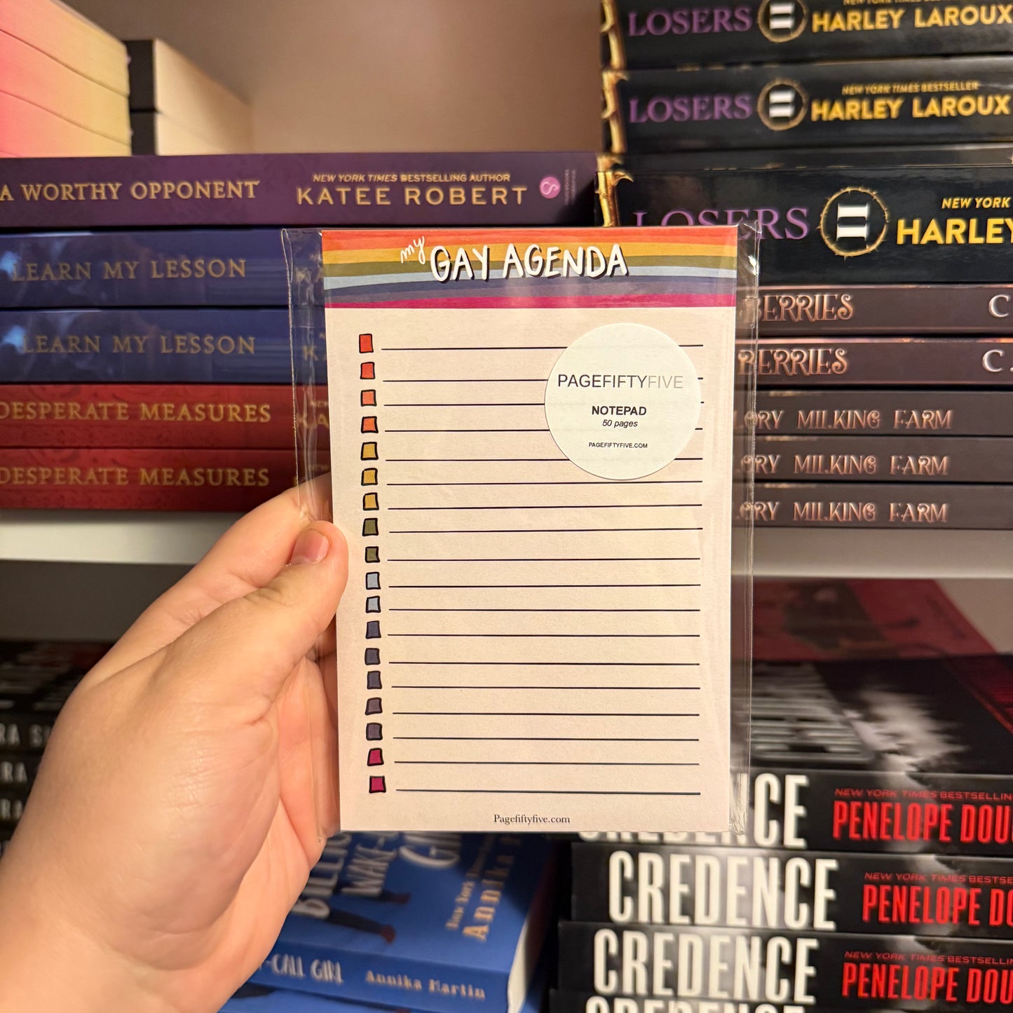 My Gay Agenda Notepad