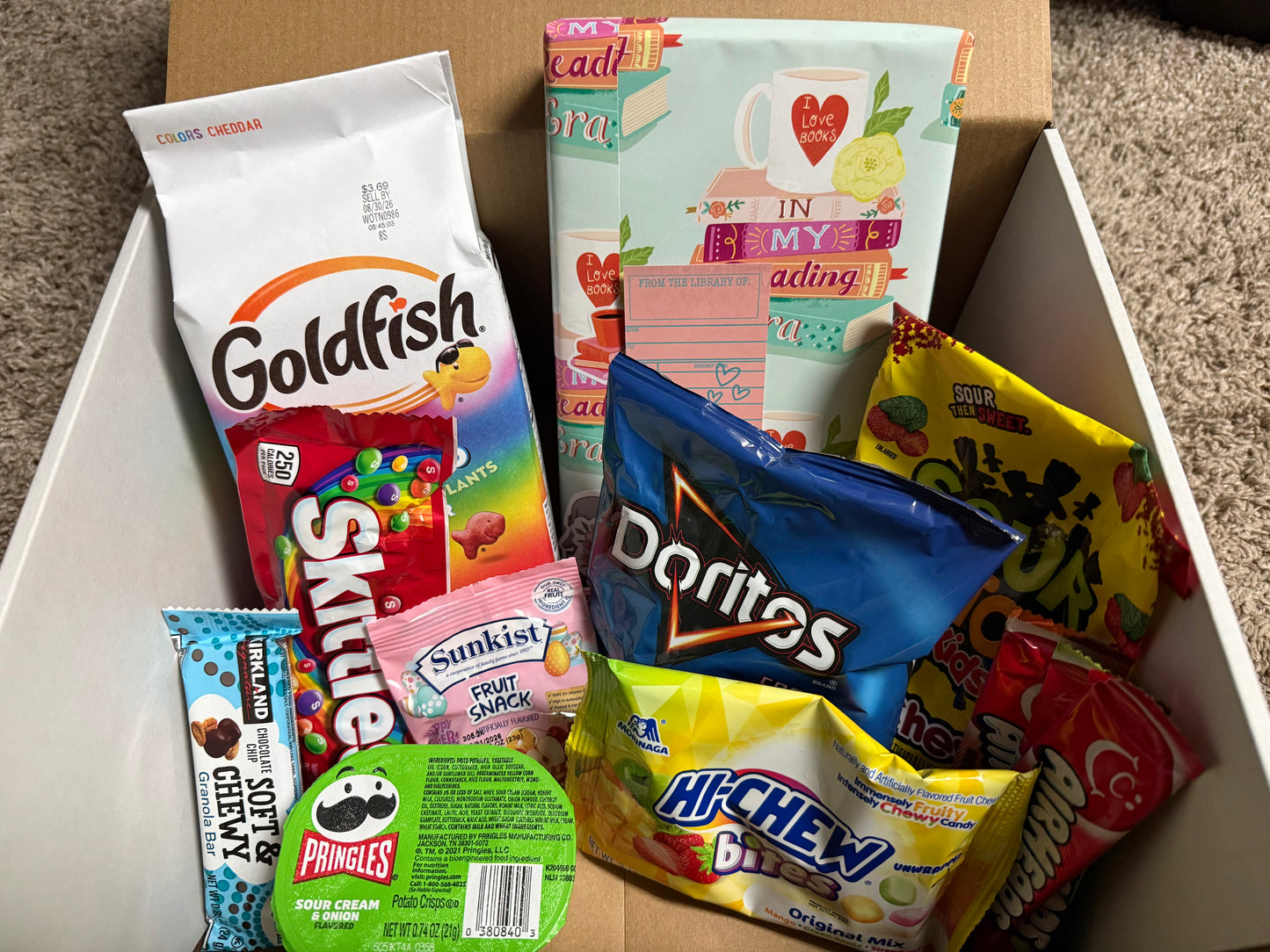 Snack Lovers Blind Date with a Book Box