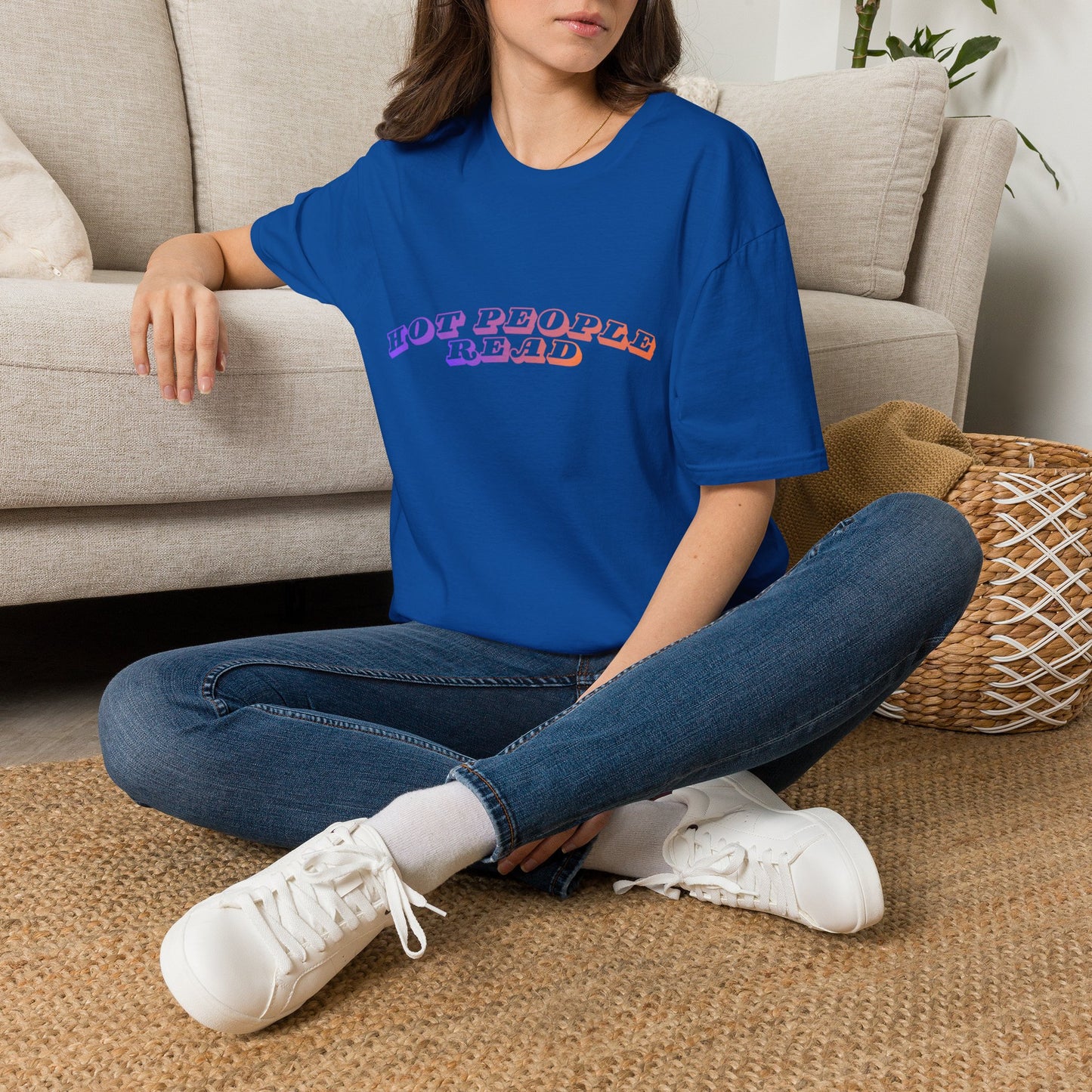 Hot People Read T-Shirt For Book Lovers, Booktok, Book Girlies, Book Merch