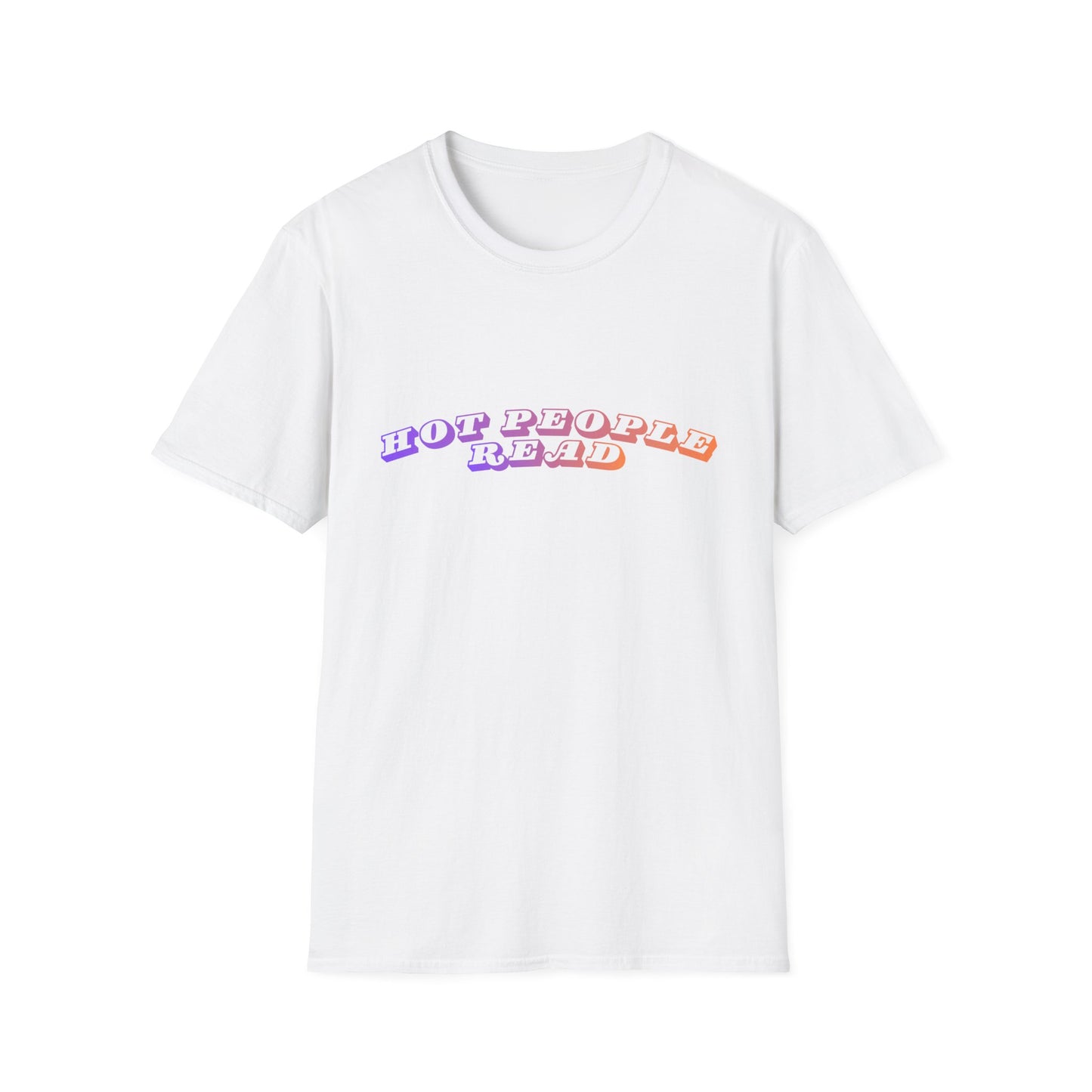 Hot People Read T-Shirt For Book Lovers, Booktok, Book Girlies, Book Merch