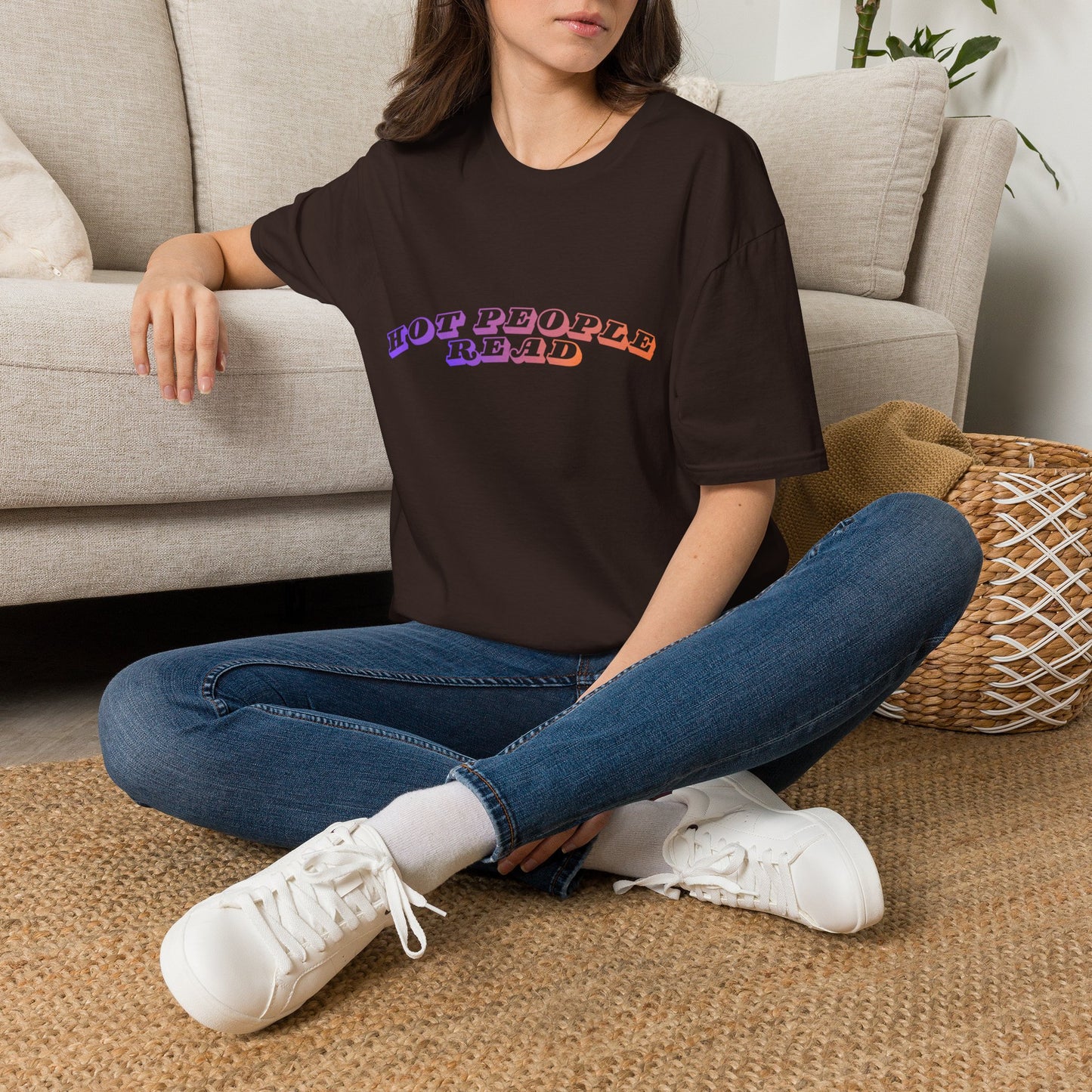 Hot People Read T-Shirt For Book Lovers, Booktok, Book Girlies, Book Merch