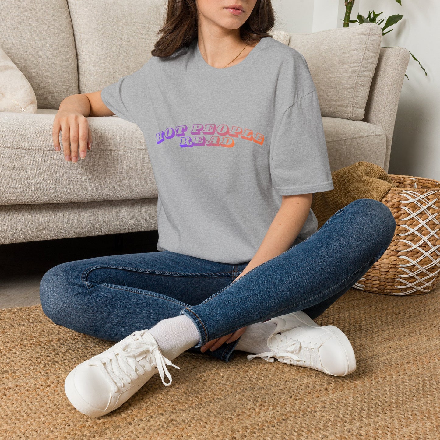 Hot People Read T-Shirt For Book Lovers, Booktok, Book Girlies, Book Merch