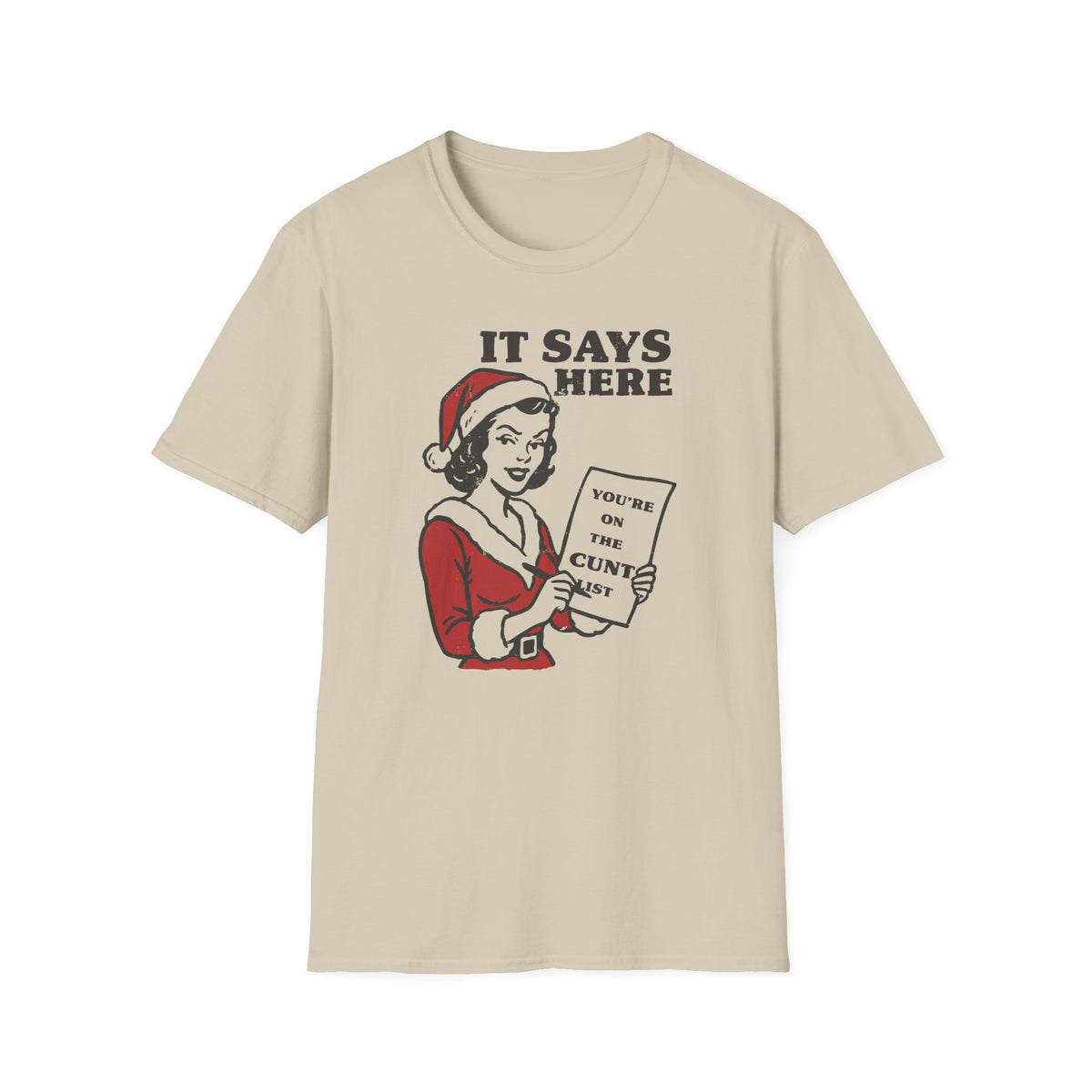 It Says Here T-Shirt