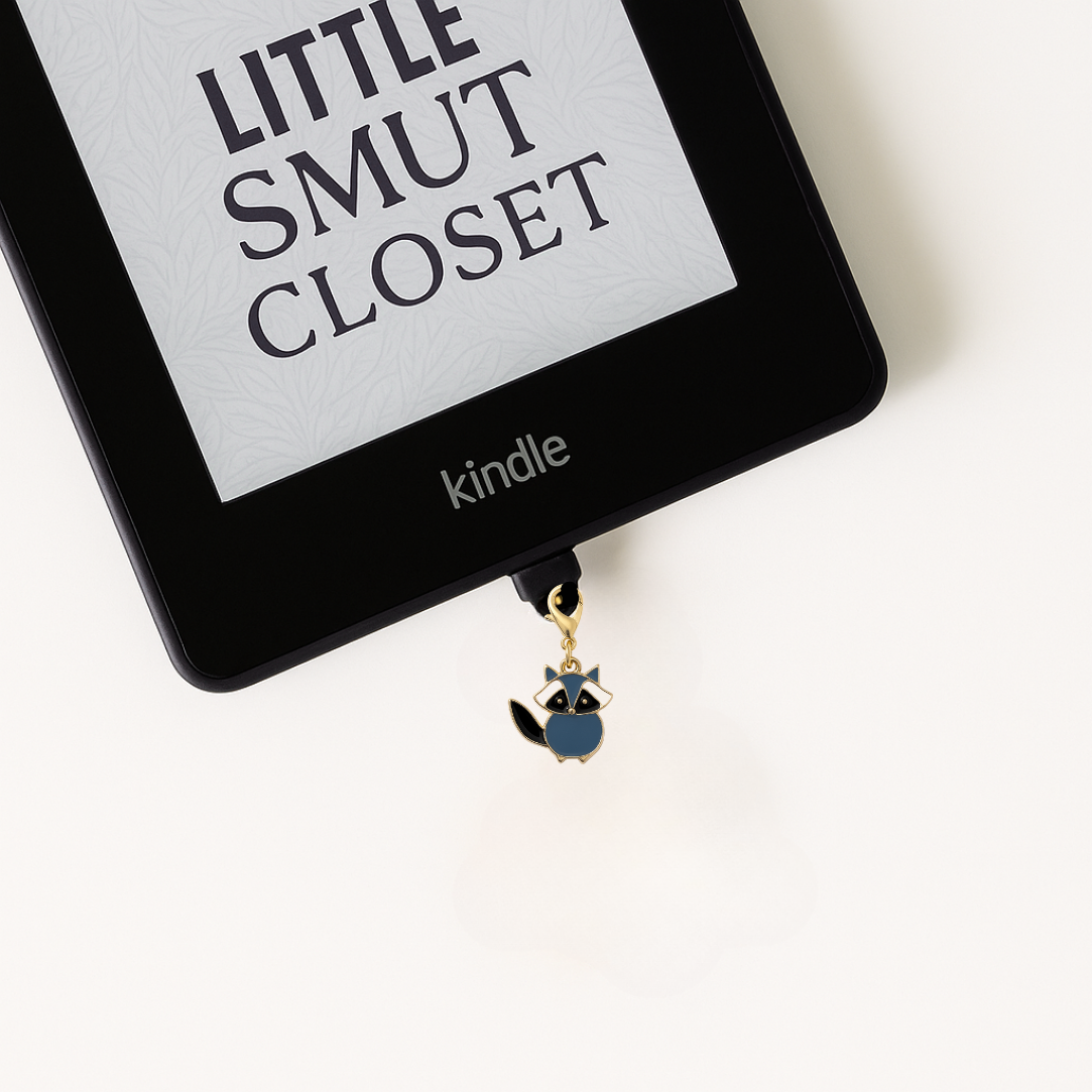 Kindle Dust Plug Raccoon