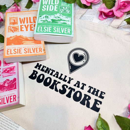 Mentally at the Bookstore Tote Bag