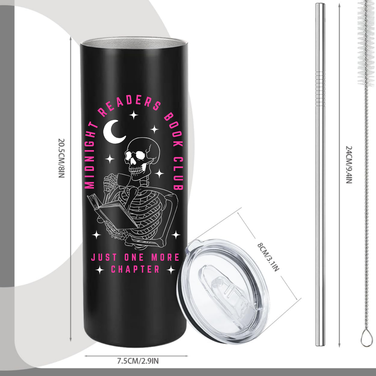 Midnight Readers Tumbler