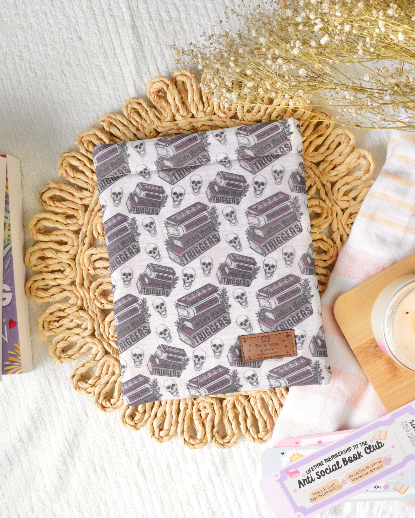 Dark Romance Reader Book Sleeve