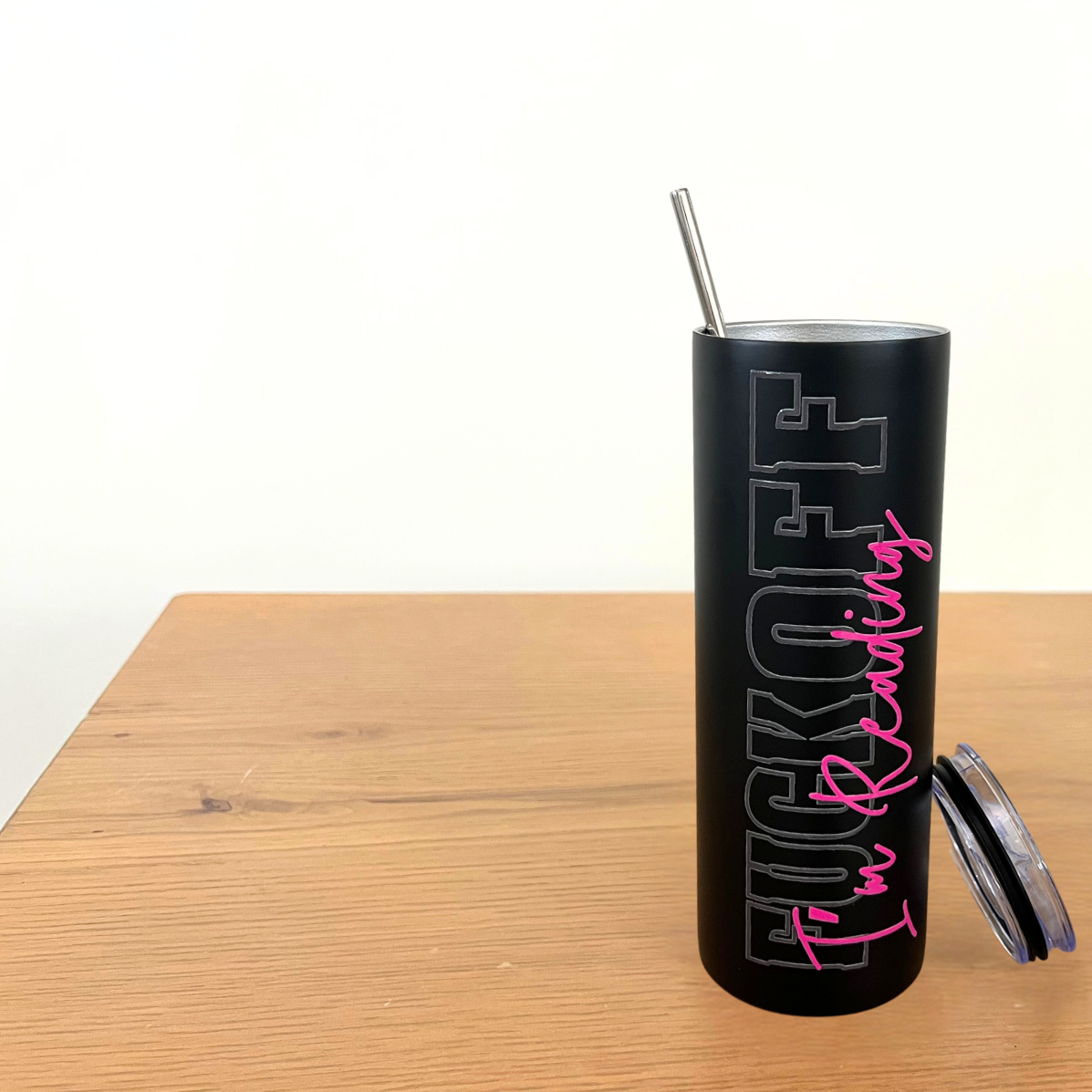 F Off I'm Reading Tumbler