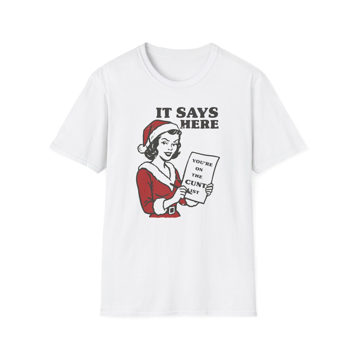 It Says Here T-Shirt