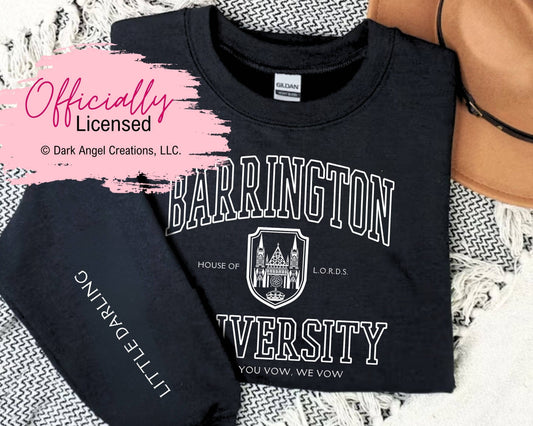 Officially Licensed Barrington University Sweatshirt PRE-ORDER
