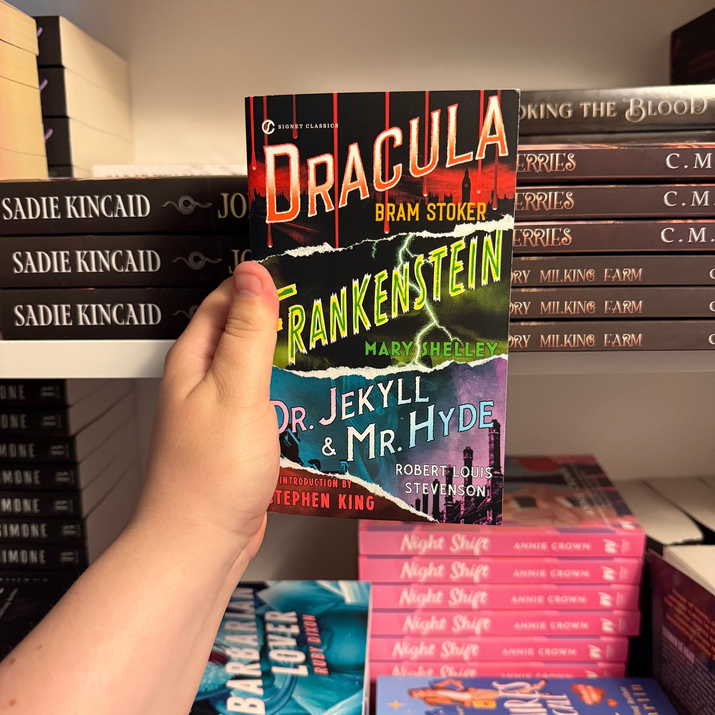 Dracula, Frankenstein, Dr Jekyll & Mr. Hyde
