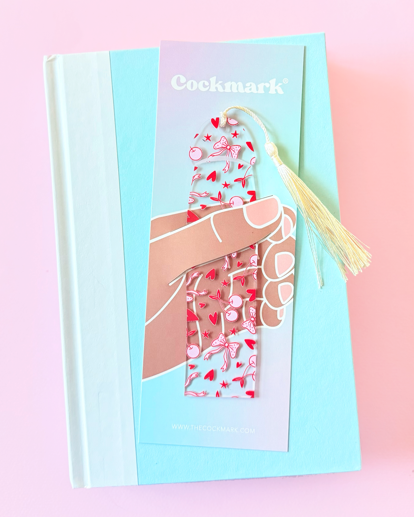 XOXO Cockmark Bookmark