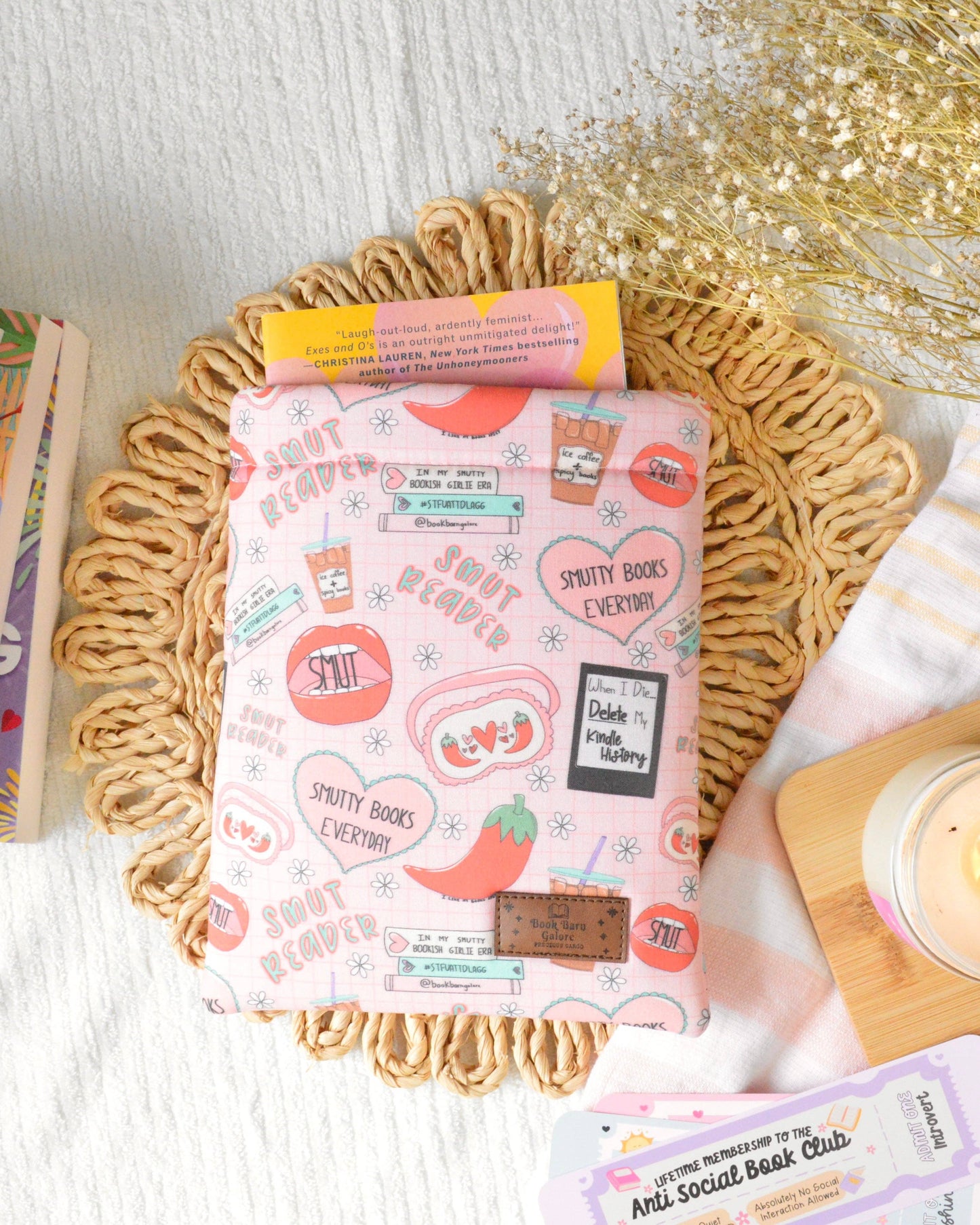 Smut Reader Book Sleeve
