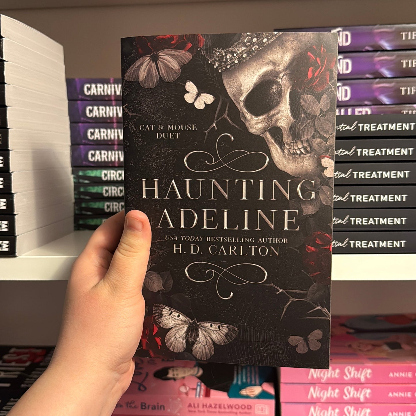 Haunting of Adeline by H.D Carlton