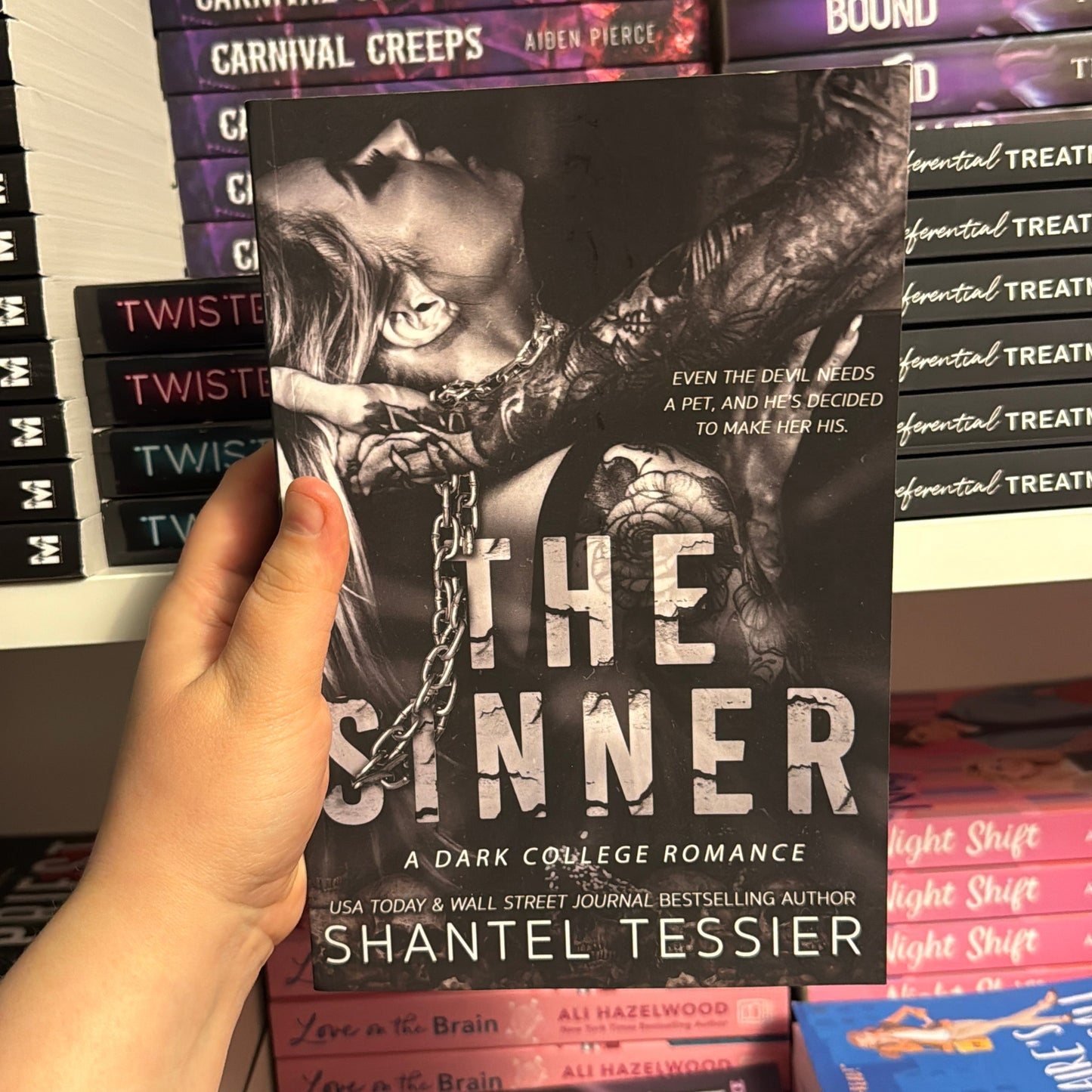 The Sinner by Shantel Tessier