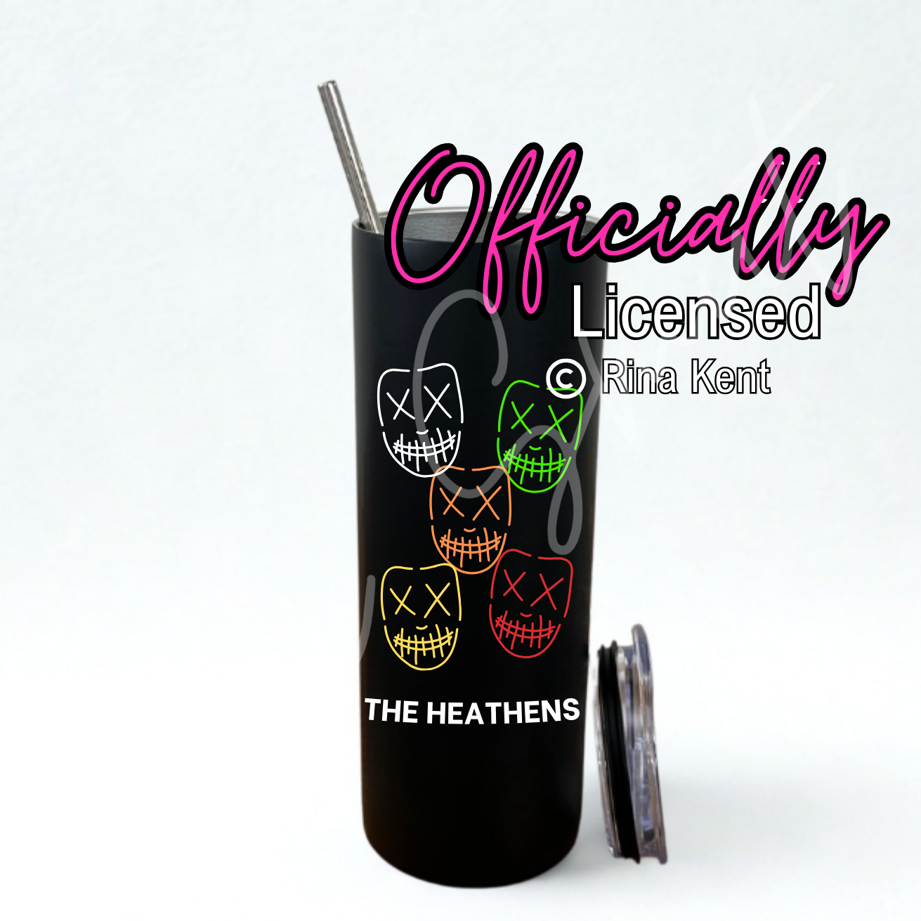 Officially Licensed Rina Kent Heathens Tumbler 20oz Bookish