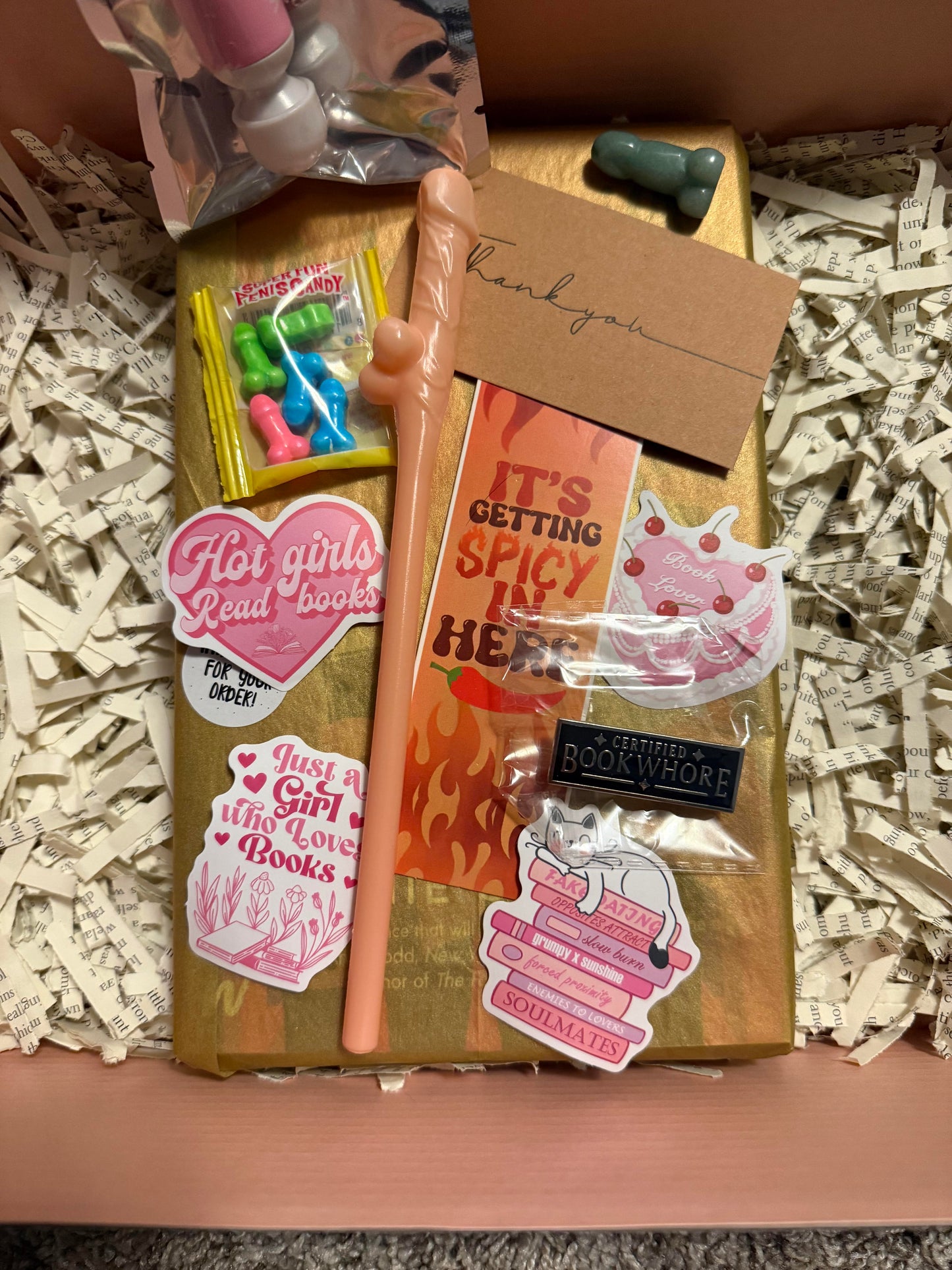 Spicy Book Bundle - Pick Your Own Spicy Book and Get Dirty Nasty Goodies!