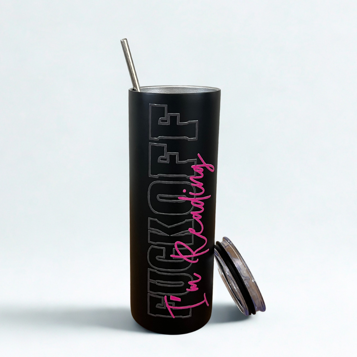 F Off I'm Reading Tumbler